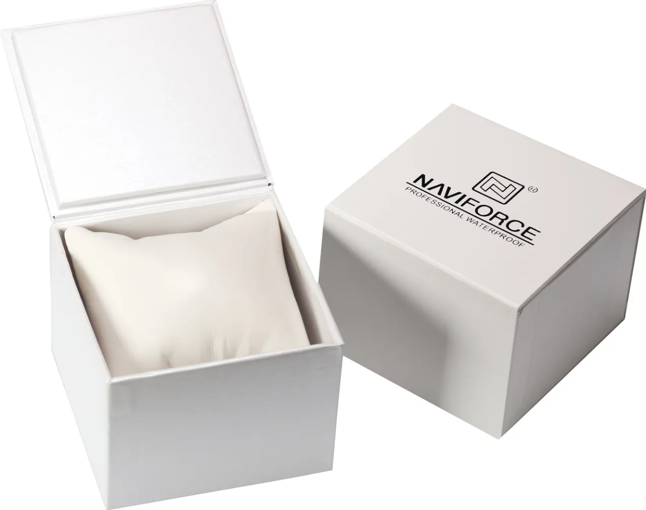 NAVIFORCE 2022 Gift Watch Box for Women Watches High Quality Original White Color NF Box 10019