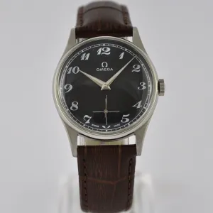 Omega 1950's Midsize Vintage Watch with Breguet numerals - One-of-a-kind!