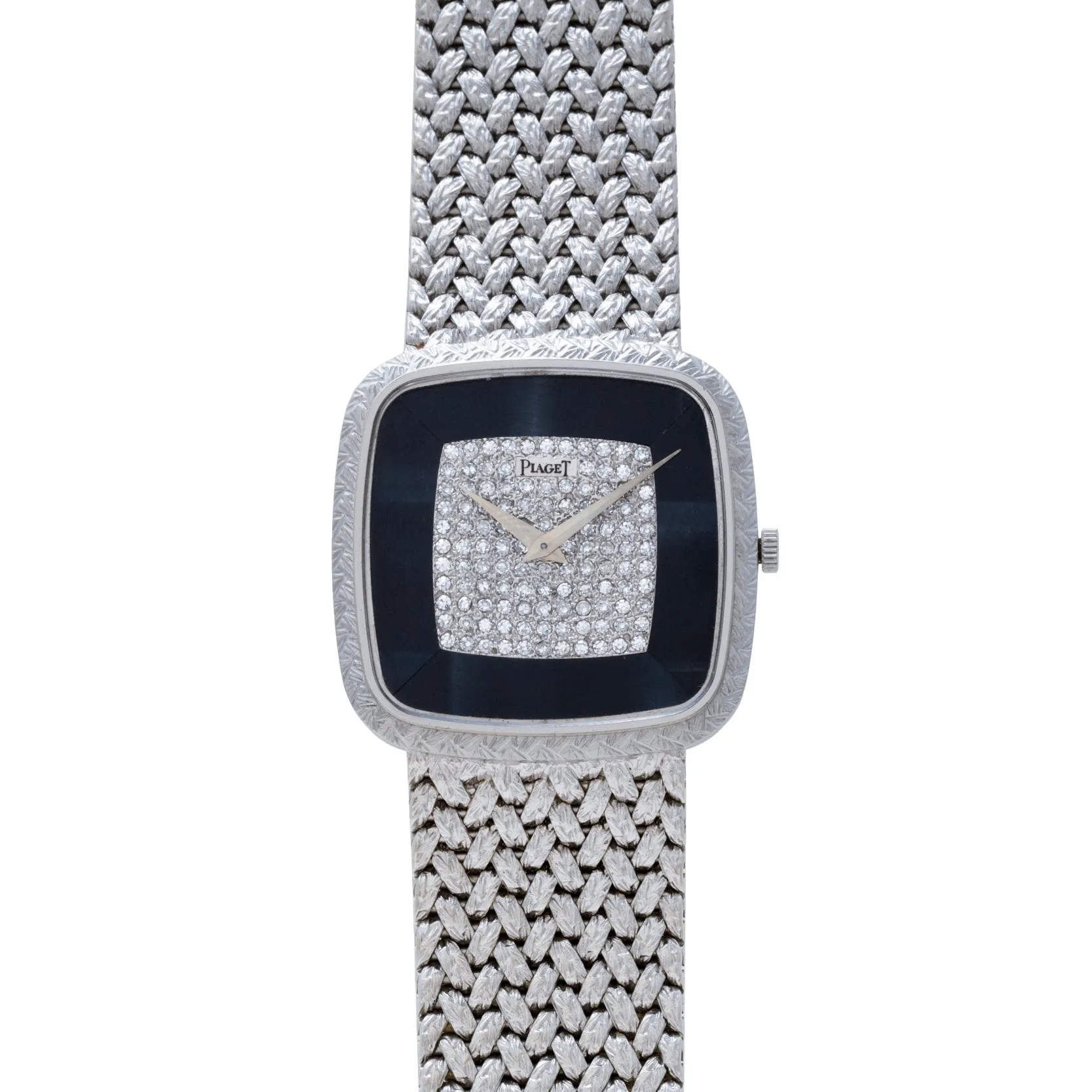 Piaget 'Hawk Eye' White Gold Dress Watch