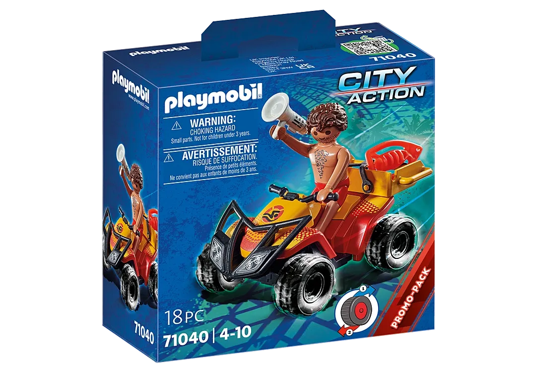 Playmobil City Action: Beach Patrol Quad 71040