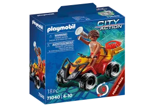 Playmobil City Action: Beach Patrol Quad 71040