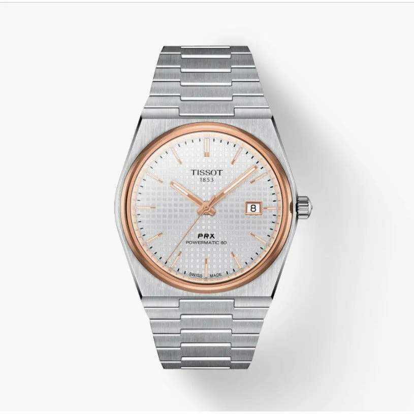 PRX White Dial Powermatic 80