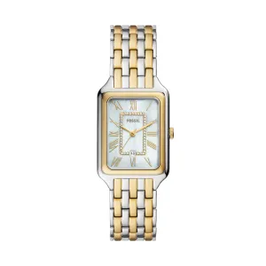 Raquel Three-Hand Date Two-Tone Stainless Steel Watch