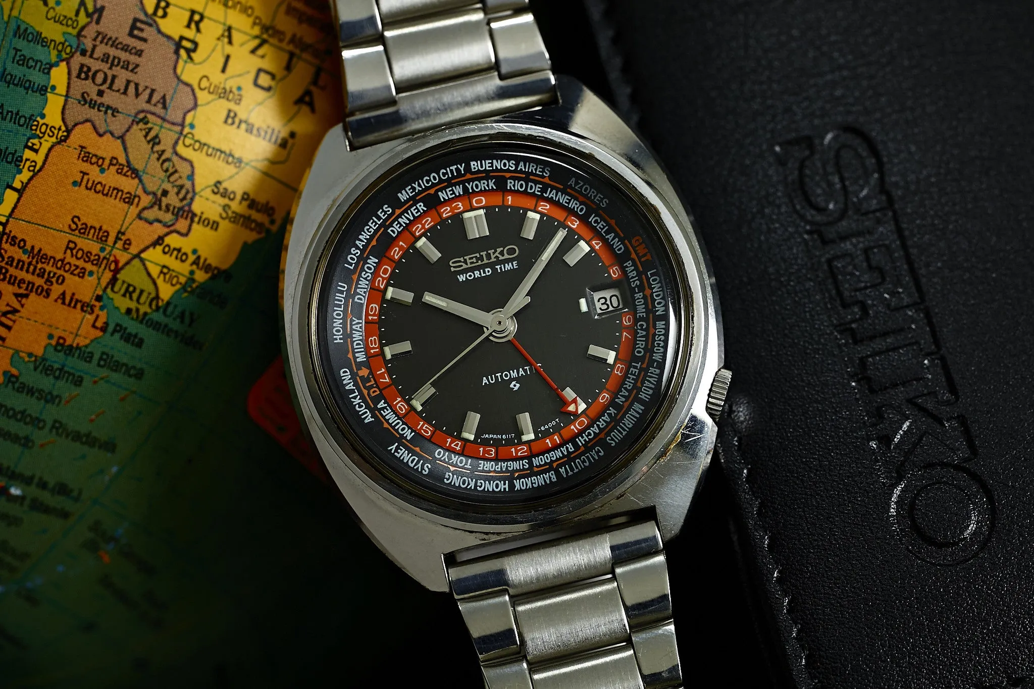 Seiko 6117-6400 World Time