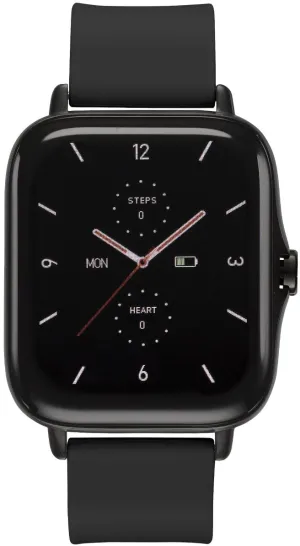 STR Watch SM2 Smart Watch Silicon Black