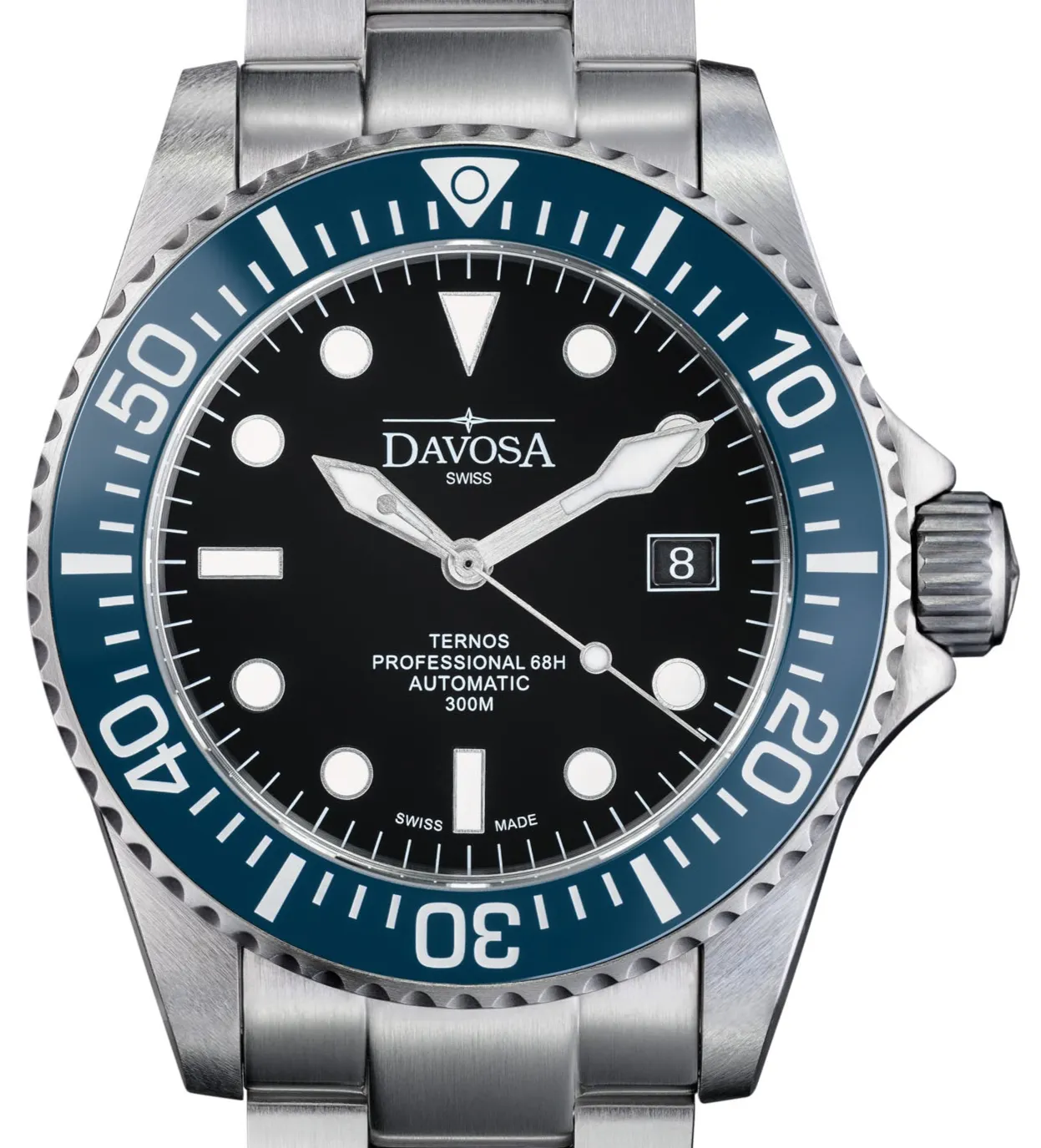 Ternos Professional 68h Automatic 300m Black Blue Green Diving Watch Collection