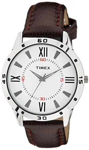 Timex Analog Off-White Dial Men's Watch - TW002E113