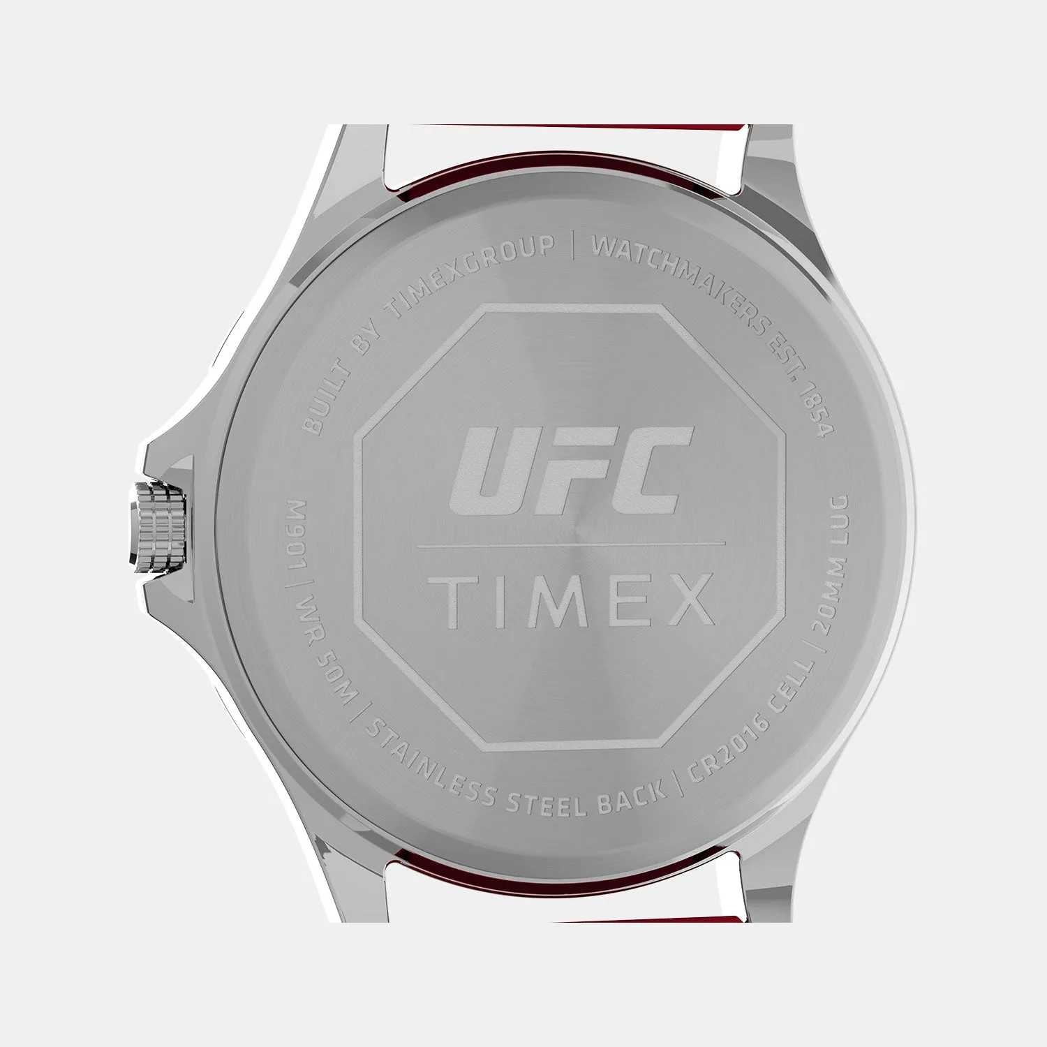 UFC Street Men Silver-Tone Analog Brass Watch TW2V582000D