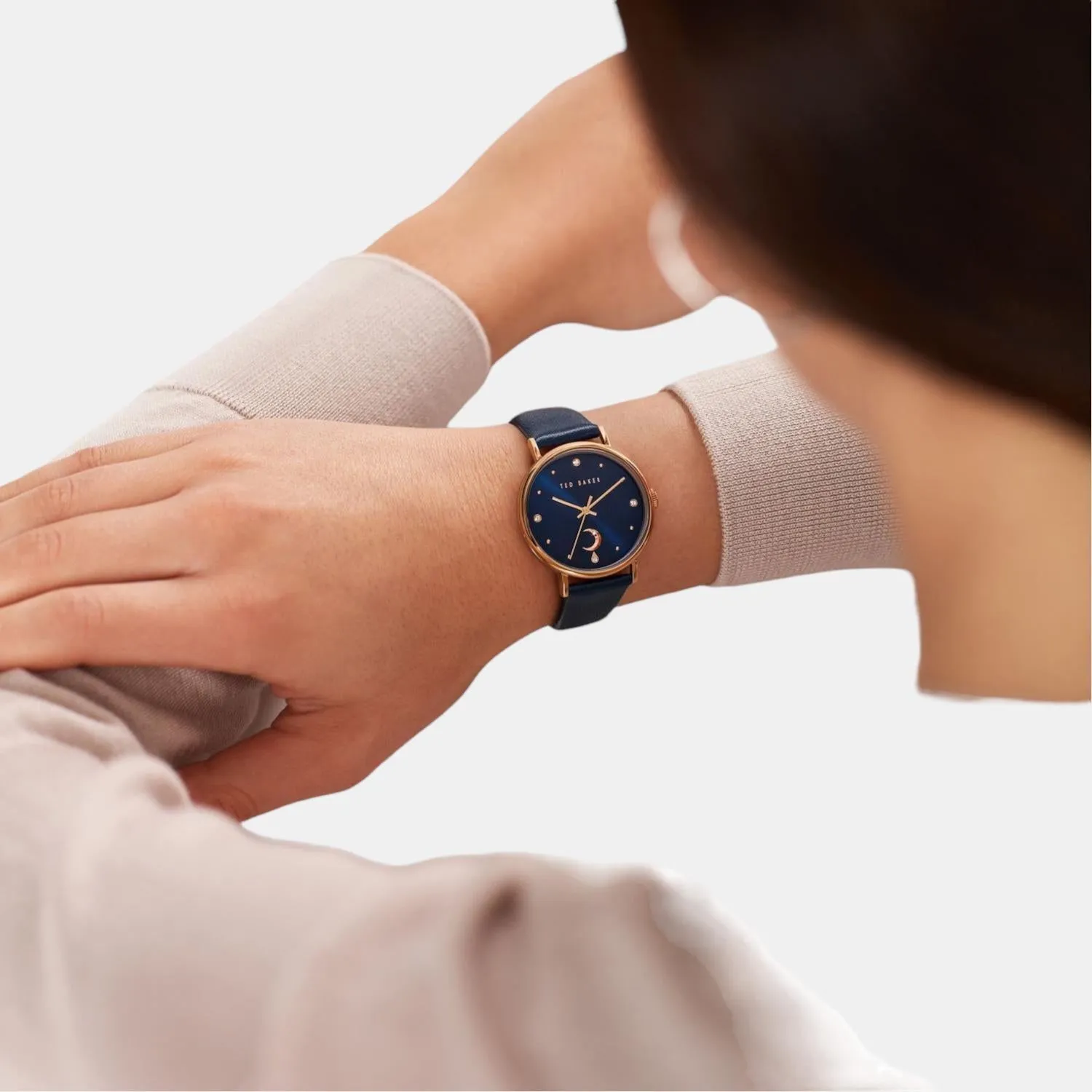 Women Blue Analog Leather Watch BKPPHF131