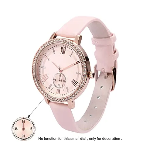 Women Watches Leather Band Luxury Quartz Waterproof Fashion Creative Wristwatch for Women Ladies Girls