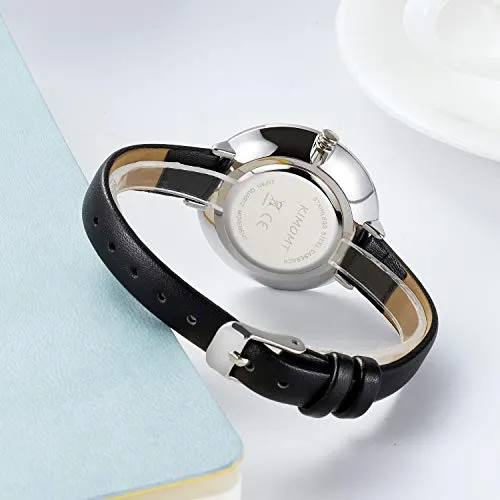 Women Watches Leather Band Luxury Quartz Waterproof Fashion Creative Wristwatch for Women Ladies Girls