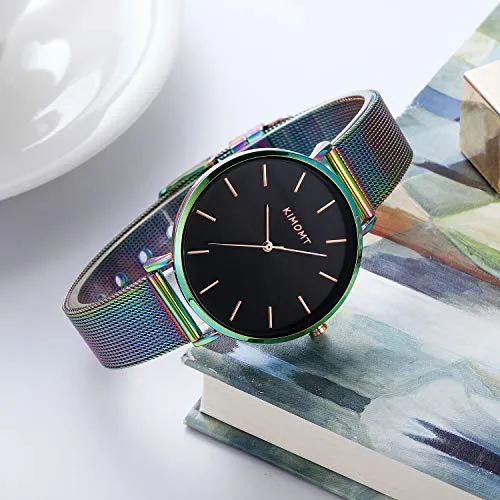 Women Watches Leather Band Luxury Quartz Waterproof Fashion Creative Wristwatch for Women Ladies Girls