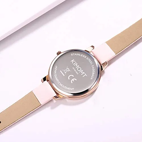 Women Watches Leather Band Luxury Quartz Waterproof Fashion Creative Wristwatch for Women Ladies Girls