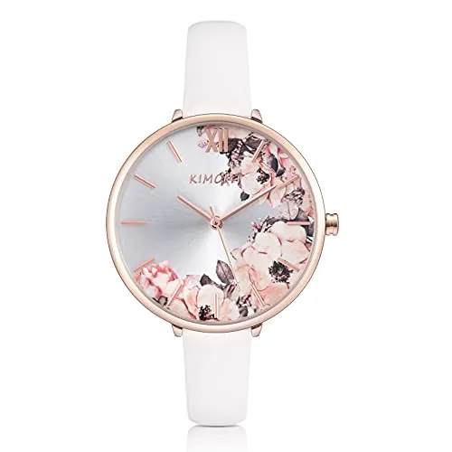 Women Watches Leather Band Luxury Quartz Waterproof Fashion Creative Wristwatch for Women Ladies Girls