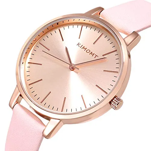 Women Watches Leather Band Luxury Quartz Waterproof Fashion Creative Wristwatch for Women Ladies Girls